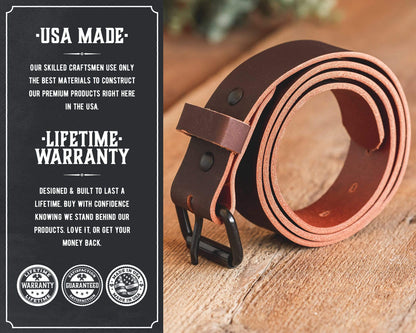 Main Street Forge - The Classic Leather Everyday Belt