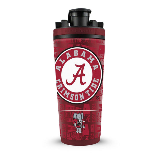 The College Vault - Alabama Crimson Tide 4D Ice Shaker - Angler's Pro Tackle & Outdoors