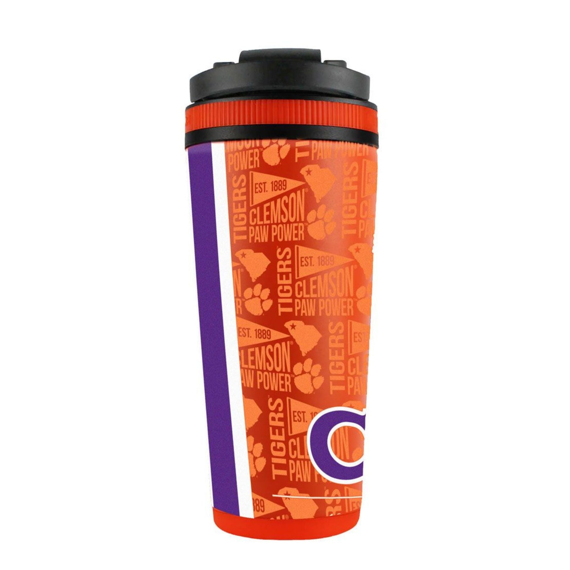 The College Vault - Clemson Tigers 4D Ice Shaker - Angler's Pro Tackle & Outdoors