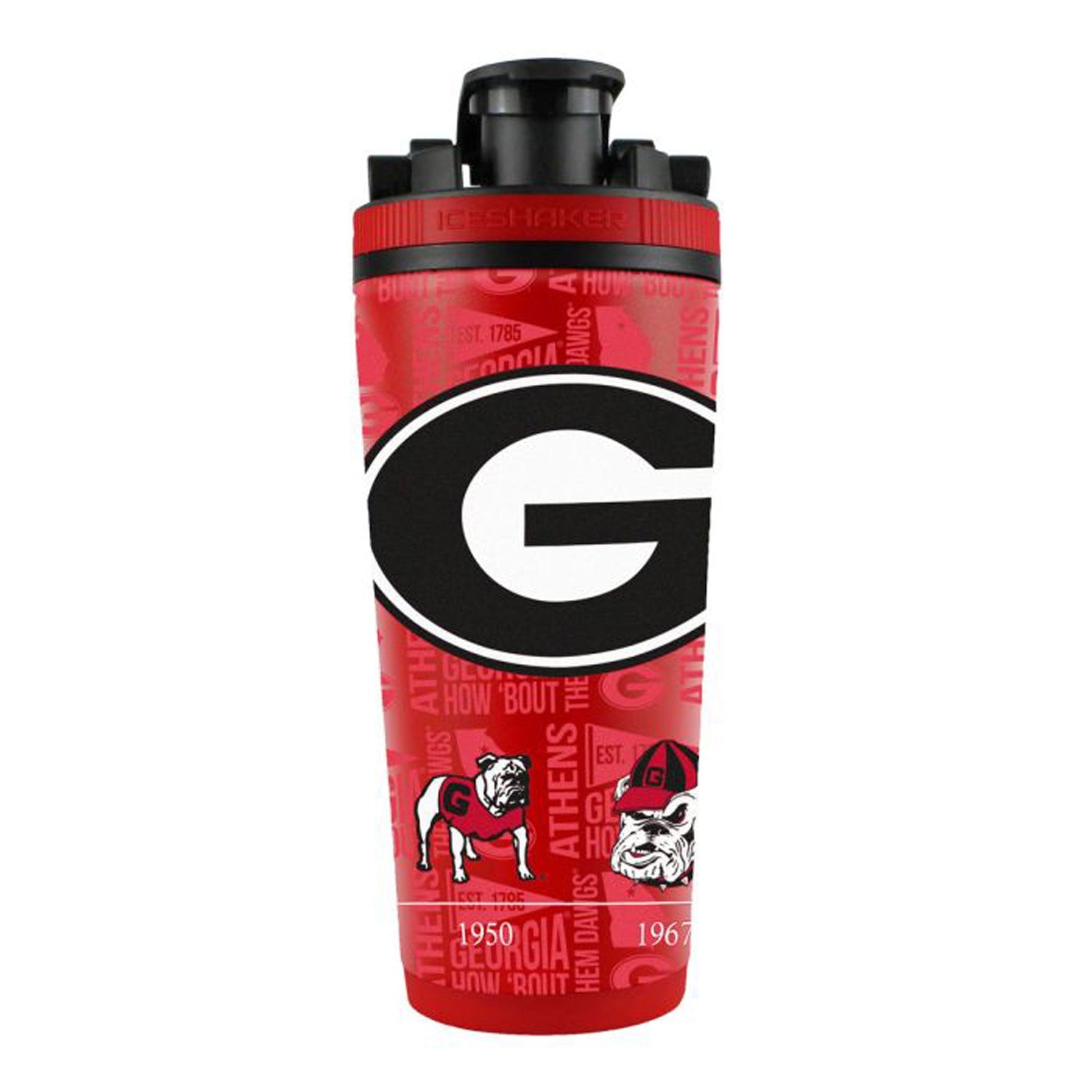 The College Vault - Georgia Bulldogs 4D Ice Shaker - Angler's Pro Tackle & Outdoors