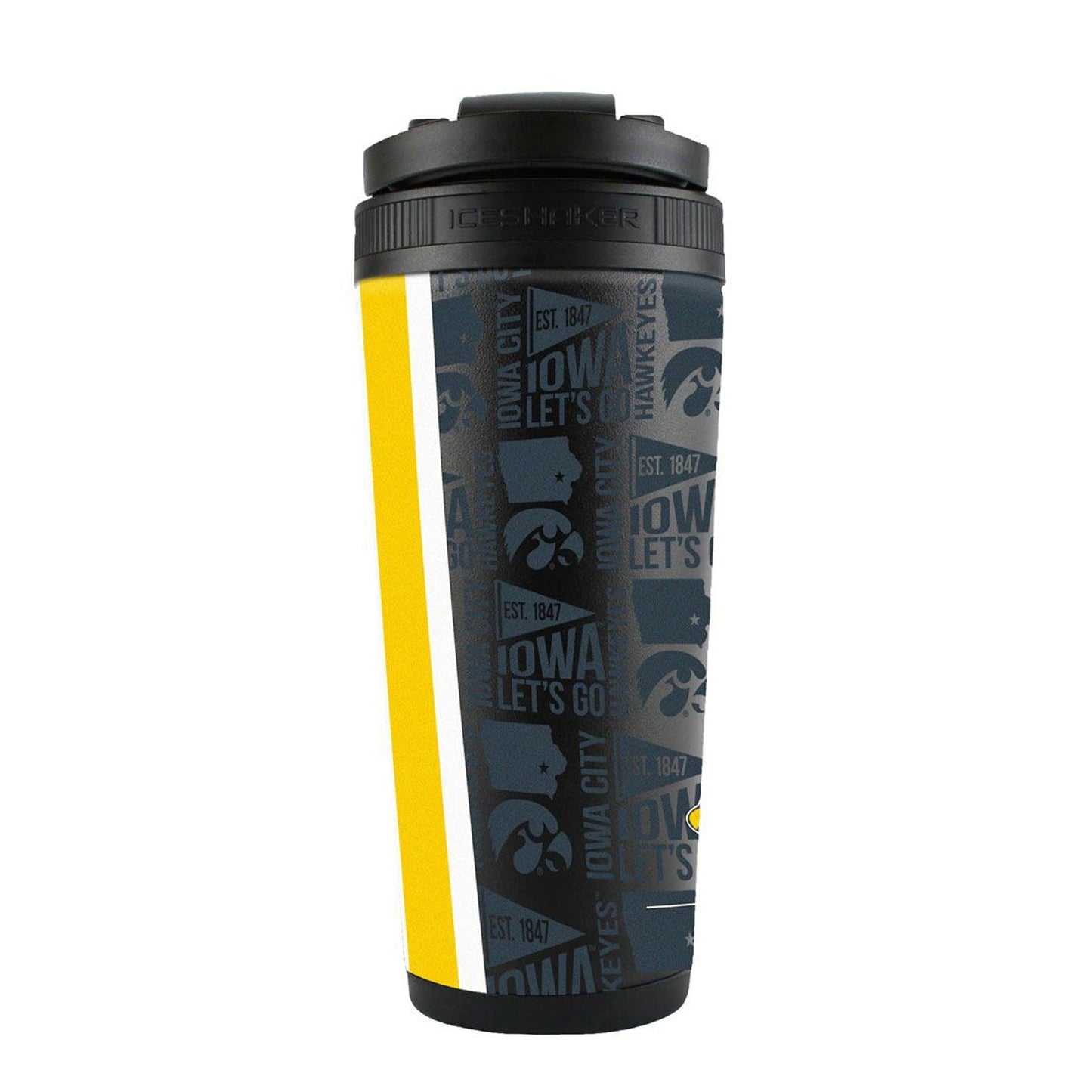 The College Vault - Iowa Hawkeyes 4D Ice Shaker - Angler's Pro Tackle & Outdoors