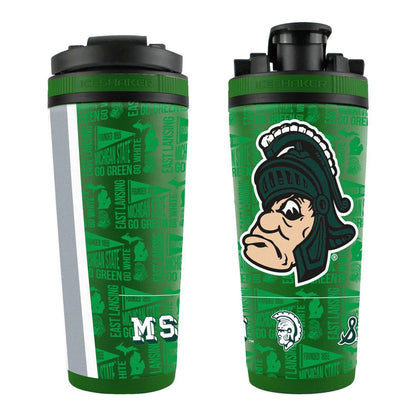 The College Vault - Michigan State Spartans 4D Ice Shaker - Angler's Pro Tackle & Outdoors