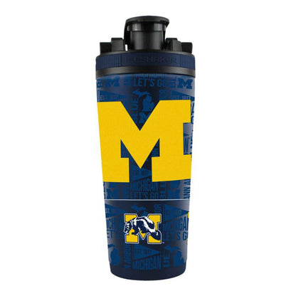 The College Vault - Michigan Wolverines 4D Ice Shaker - Angler's Pro Tackle & Outdoors