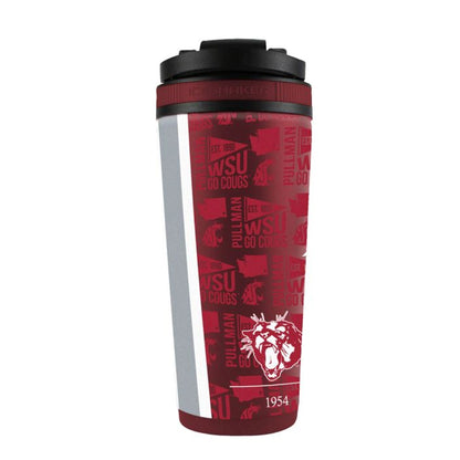 The College Vault - Washington State Cougars 4D Ice Shaker - Angler's Pro Tackle & Outdoors