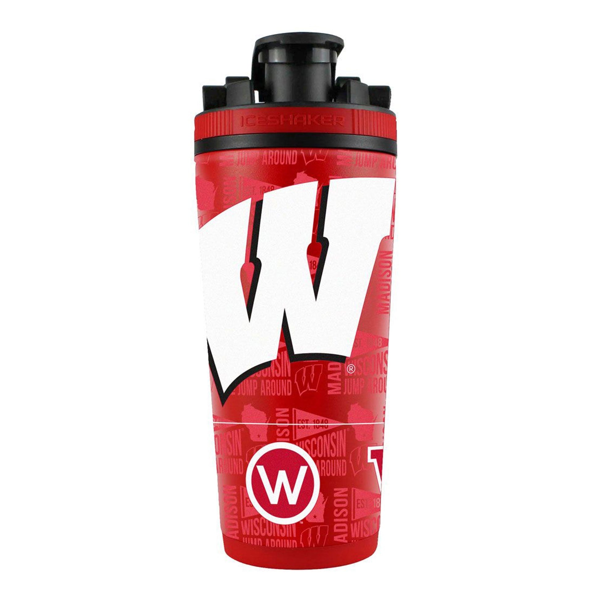 The College Vault - Wisconsin Badgers 4D Ice Shaker - Angler's Pro Tackle & Outdoors