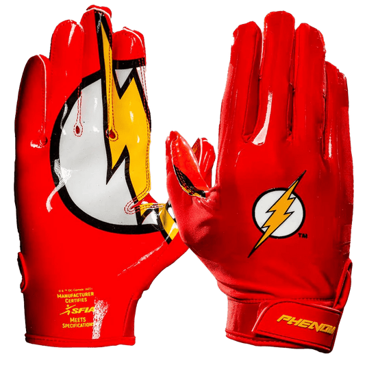 The Flash Football Gloves - VPS1 by Phenom Elite - Angler's Pro Tackle & Outdoors