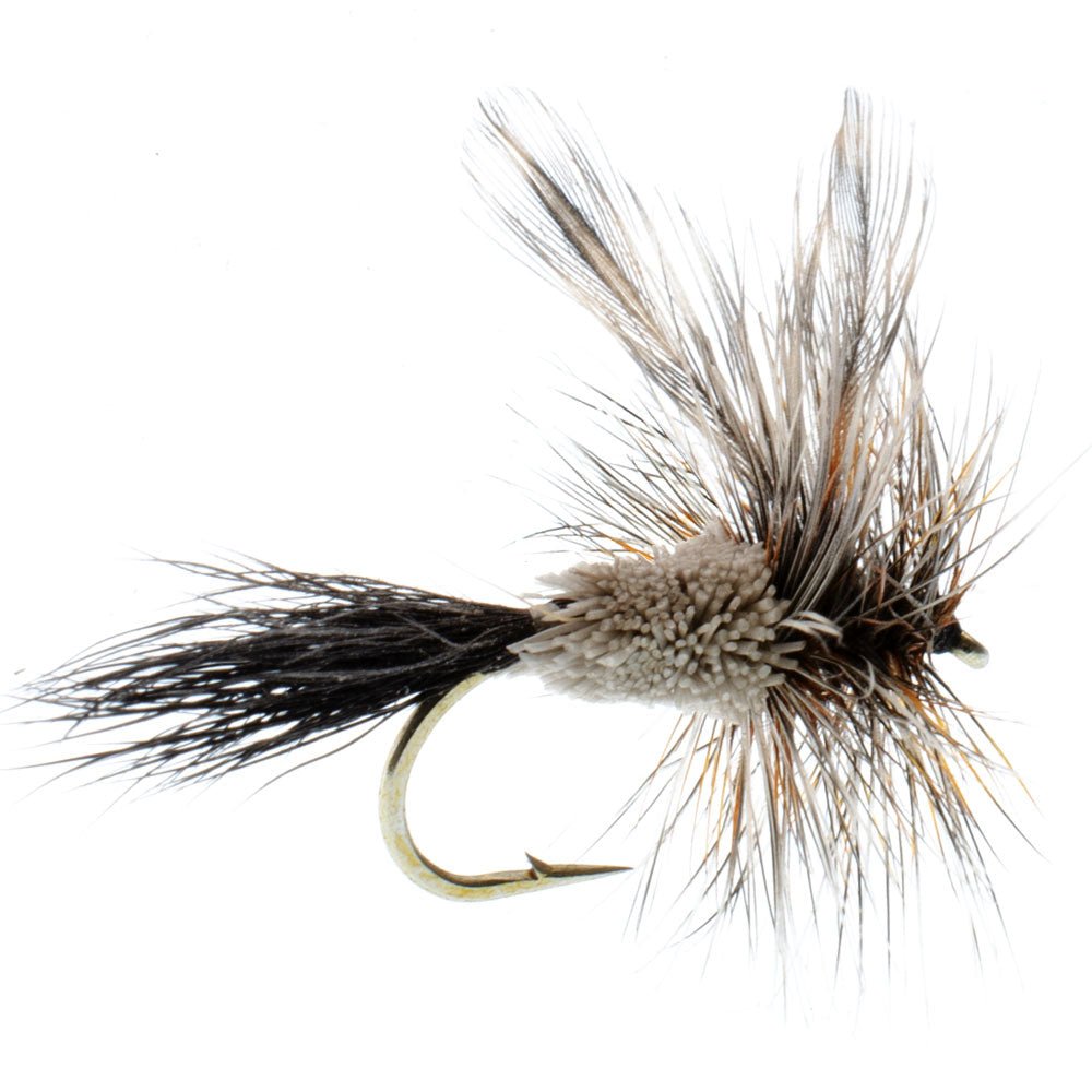 The Fly Fishing Place 3 Pack Adams Irresistible Classic Dry Fly - Hook Size 14 - Angler's Pro Tackle & Outdoors