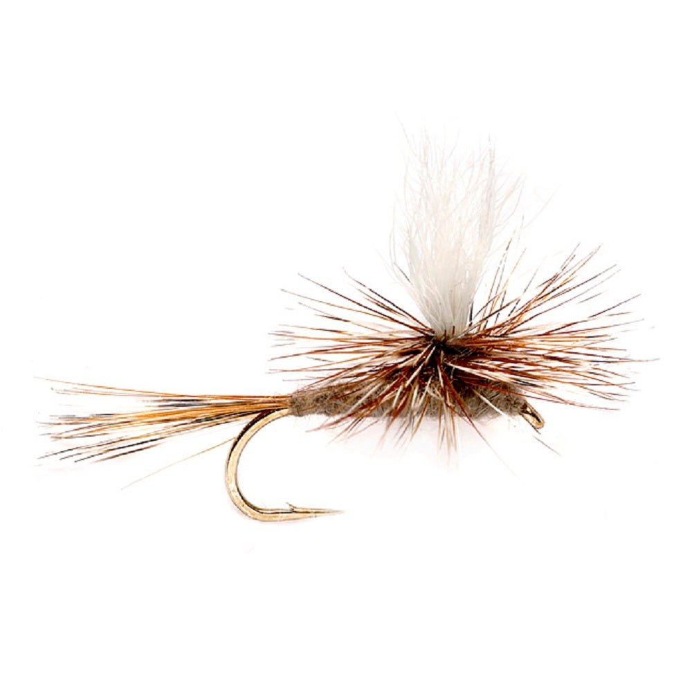 The Fly Fishing Place 3 Pack Adams Parachute Classic Dry Fly - Hook Size 14 - Angler's Pro Tackle & Outdoors