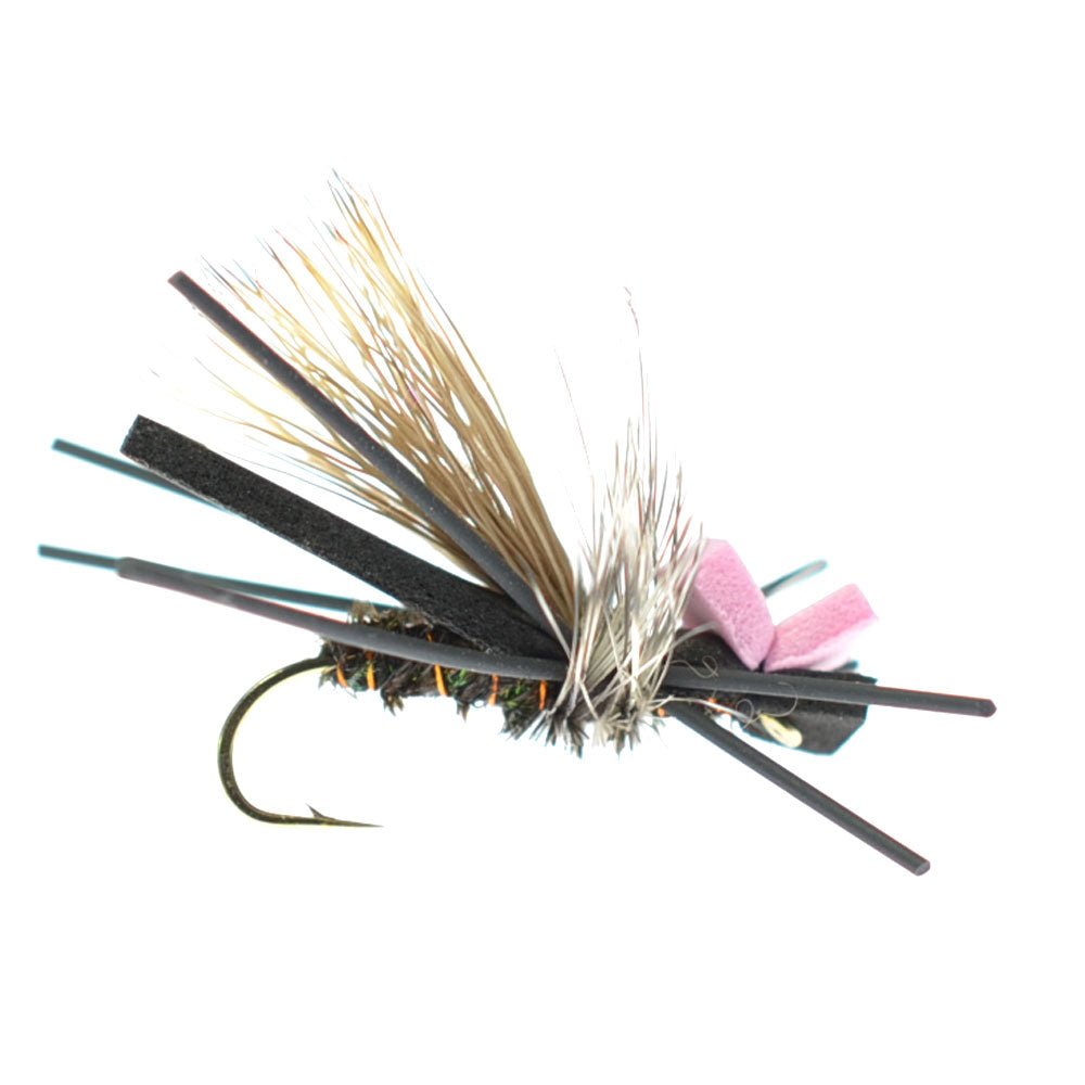The Fly Fishing Place 3 Pack Gypsy King Hopper Foam Body Grasshopper Fly - Hook Size 10 - Angler's Pro Tackle & Outdoors