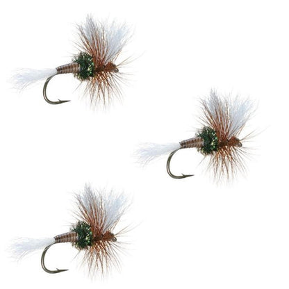 The Fly Fishing Place 3 Pack H & L Variant Classic Dry Flies Hook Size 12 - Angler's Pro Tackle & Outdoors