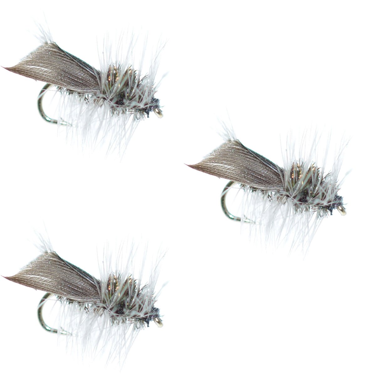 The Fly Fishing Place 3 Pack Hemingway Caddis Dry Fly - Hook Size 16 - Angler's Pro Tackle & Outdoors