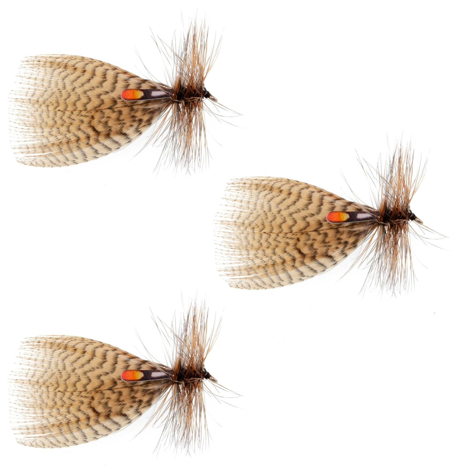The Fly Fishing Place 3 Pack Hornberg Special Trout and Bass Streamer or Dry Fly - Hook Size 6 - Angler's Pro Tackle & Outdoors