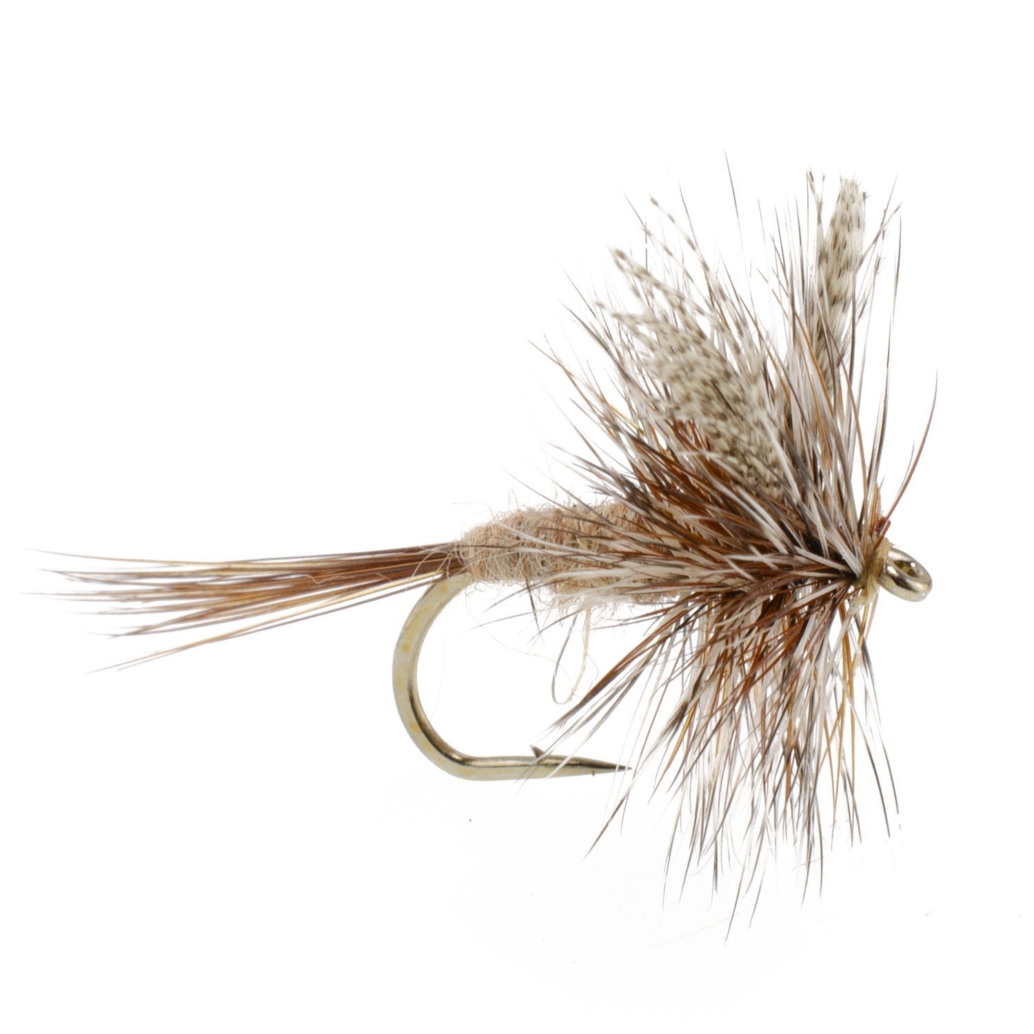 The Fly Fishing Place 3 Pack March Brown Classic Dry Fly - Hook Size 12 - Angler's Pro Tackle & Outdoors