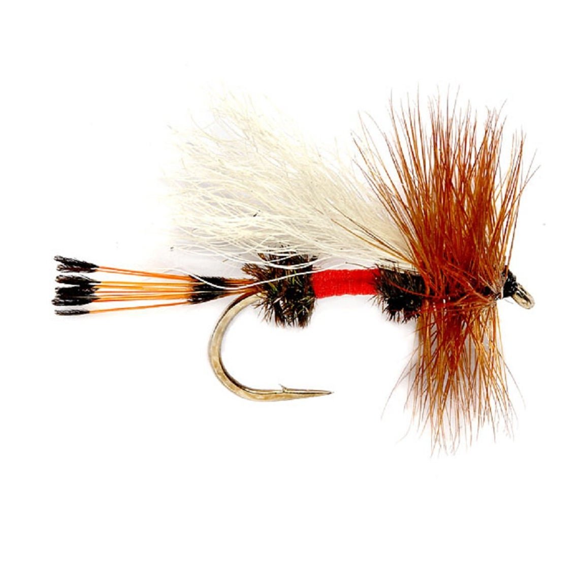 The Fly Fishing Place 3 Pack Royal Trude Classic Hair Wing Dry Fly - Hook Size 14 - Angler's Pro Tackle & Outdoors