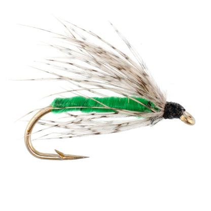 The Fly Fishing Place 3 Pack Soft Hackle Partridge and Green Fly Fishing Wet Flies - Hook Size 12 - Angler's Pro Tackle & Outdoors