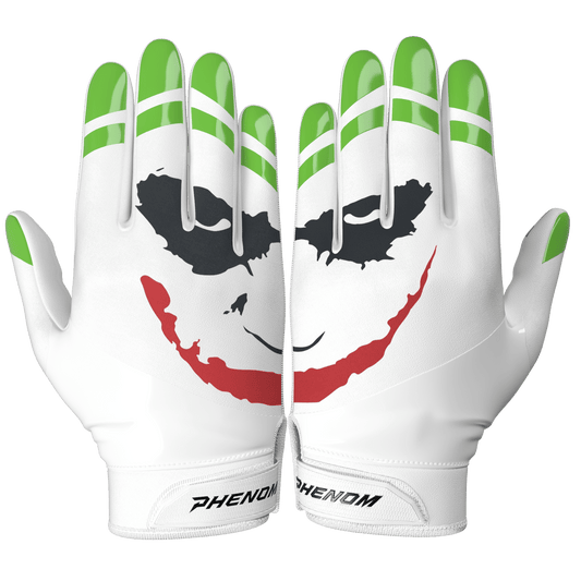 The Officially Licensed Joker Football Gloves - VPS3 by Phenom Elite - Angler's Pro Tackle & Outdoors