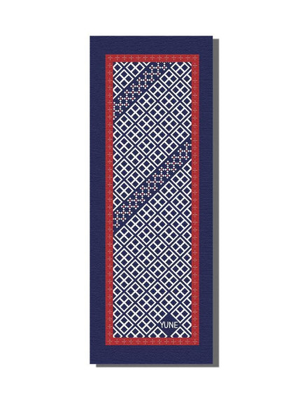 Yune Yoga Blue Pilates Mat Reiko