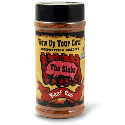 The Slabs Wow Up Your Cow BBQ Rub 12.5 oz.