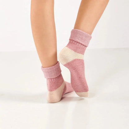 GoWith Women's Warm Thermal Thick Alpaca Ankle Socks