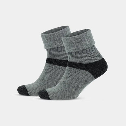 GoWith Women's Warm Thermal Thick Alpaca Ankle Socks