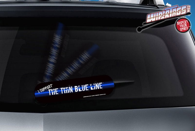 Thin Blue Line WiperTags (non reflective) - Angler's Pro Tackle & Outdoors