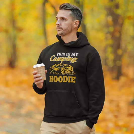 Outdoorzees This Is My Camping Men Adult Fleece Hoodie