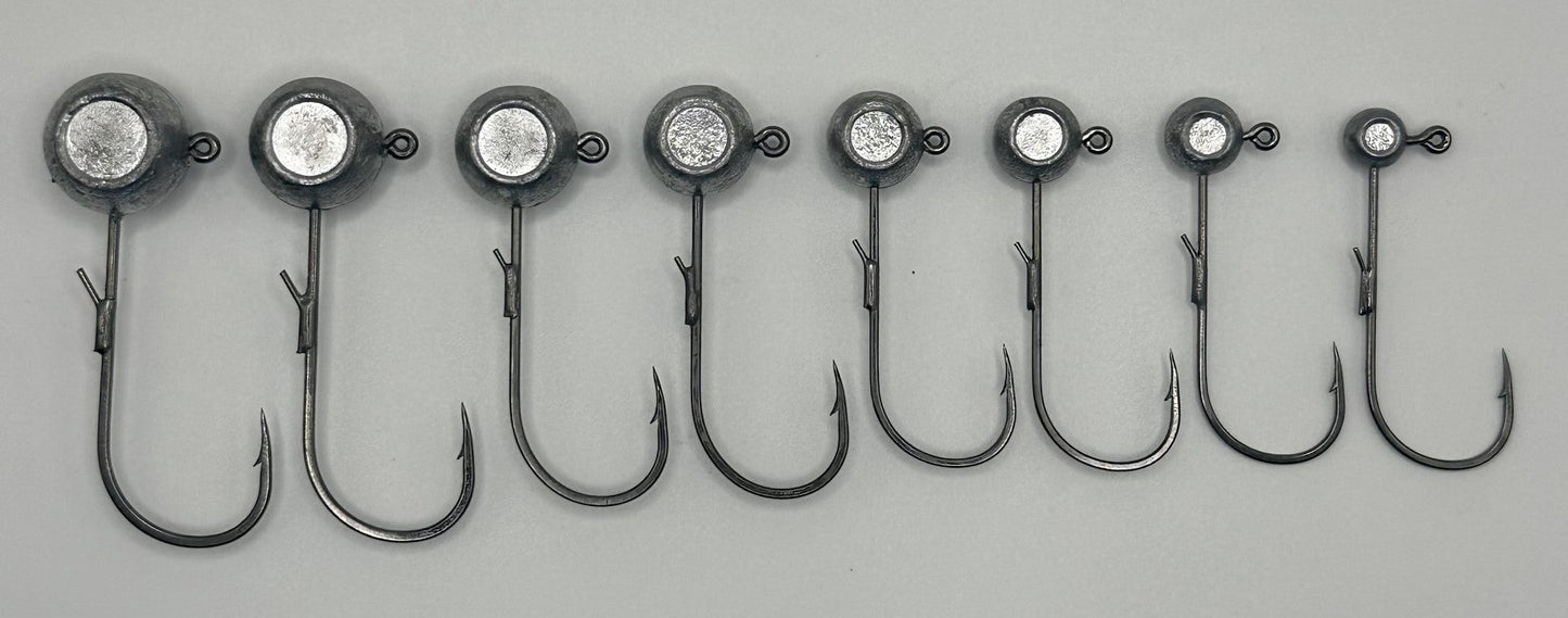 Twin Cities Tackle Prescription Jig Head Smaller Sizes 10 pack