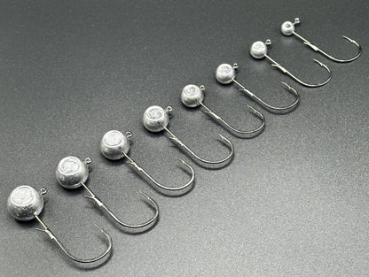 Twin Cities Tackle Prescription Jig Head Smaller Sizes 10 pack