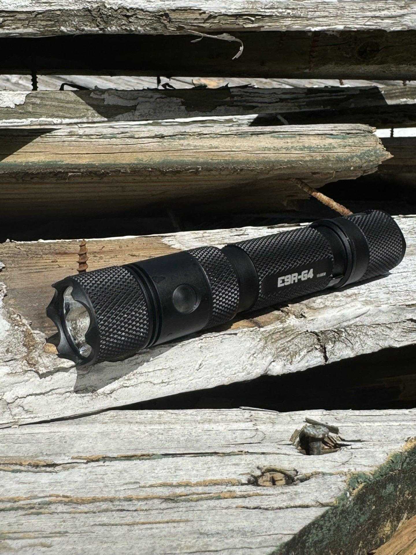 Powertac - E9R GEN4 - 2,550 Lumen Tactical EDC Flashlight