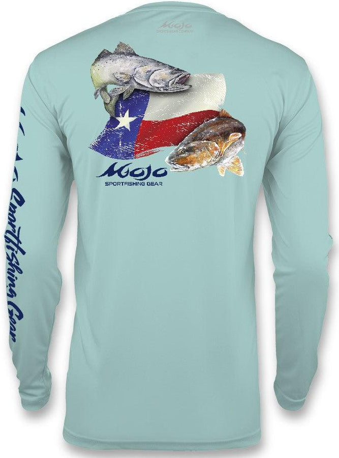 Mojo - Performance Fish Texas Flag Redfish/Trout