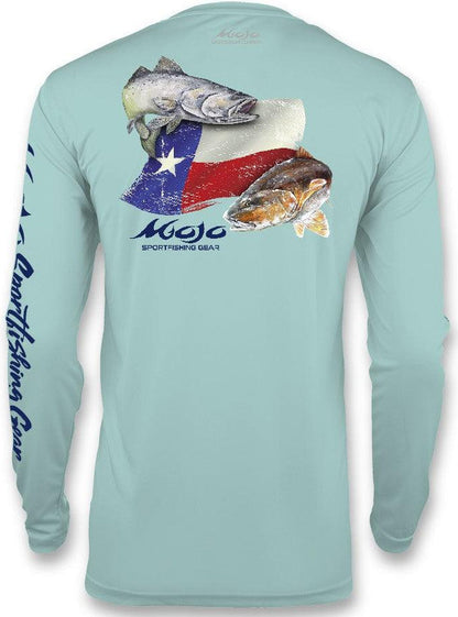 Mojo - Performance Fish Texas Flag Redfish/Trout