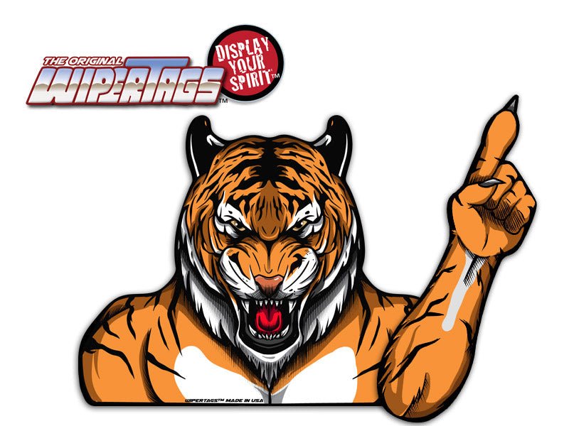 Tiger Mascot #1 WiperTag - Angler's Pro Tackle & Outdoors