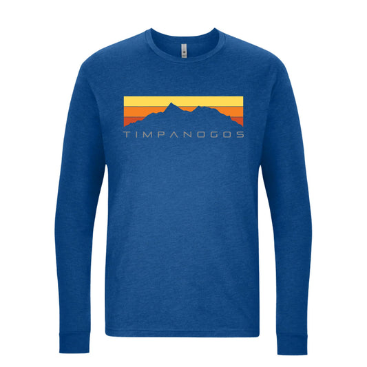 Timpanogos Hiking Co. Retro Mountain Classic (warm) Long Sleeve T-Shirt - Angler's Pro Tackle & Outdoors