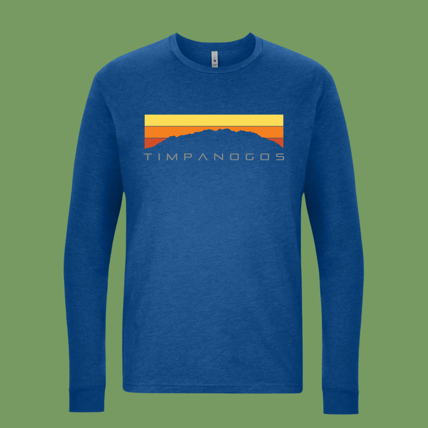 Timpanogos Hiking Co. Retro Mountain Classic (warm) Long Sleeve T-Shirt - Angler's Pro Tackle & Outdoors