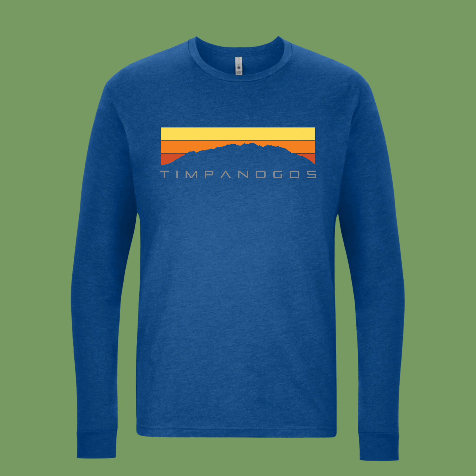 Timpanogos Hiking Co. Retro Mountain Classic (warm) Long Sleeve T-Shirt - Angler's Pro Tackle & Outdoors