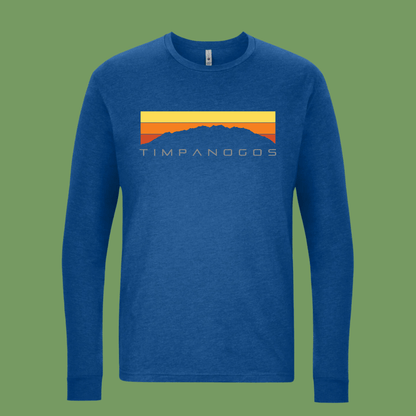 Timpanogos Hiking Co. Retro Mountain Classic (warm) Long Sleeve T-Shirt - Angler's Pro Tackle & Outdoors