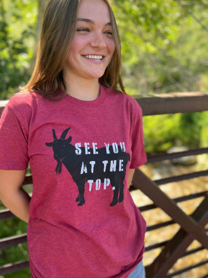 Timpanogos Hiking Co. See You At the Top Graphic Tee - Angler's Pro Tackle & Outdoors