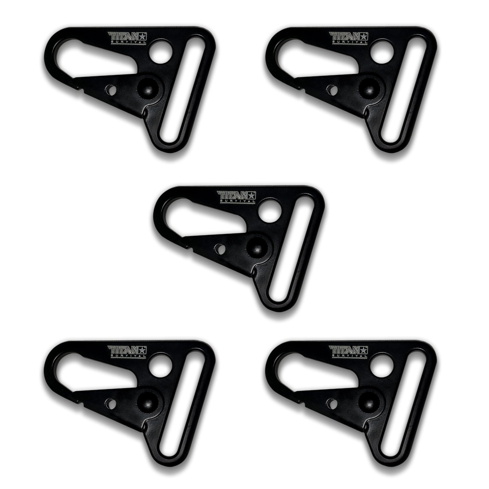 TITAN Survival HK - Style Snap Hooks, 5 - Pack - Angler's Pro Tackle & Outdoors