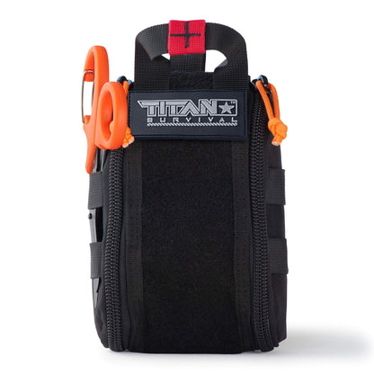 TITAN Survival Individual First Aid Kit (IFAK) - 2 CAT Tourniquets - Angler's Pro Tackle & Outdoors
