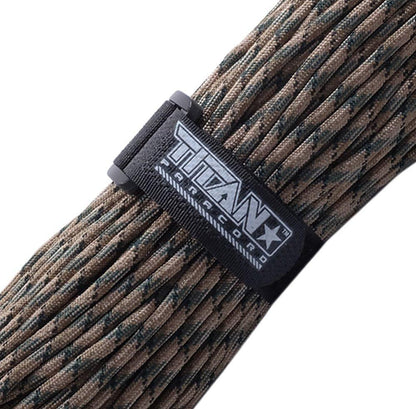 TITAN Survival Paracord Fasteners, Hook & Loop, 5 - Pack | BLACK - Angler's Pro Tackle & Outdoors