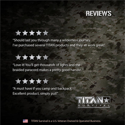 TITAN Survival Premium Large Ferro Rods, 3 - Pack - Angler's Pro Tackle & Outdoors