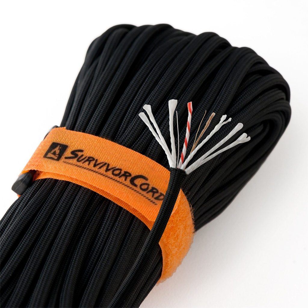 TITAN Survival SurvivorCord | BLACK - Angler's Pro Tackle & Outdoors