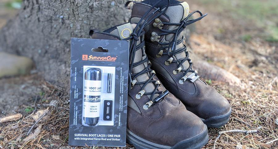 TITAN Survival SurvivorCord Survival Boot Laces - Angler's Pro Tackle & Outdoors
