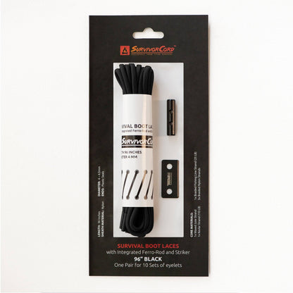 TITAN Survival SurvivorCord Survival Boot Laces - Angler's Pro Tackle & Outdoors