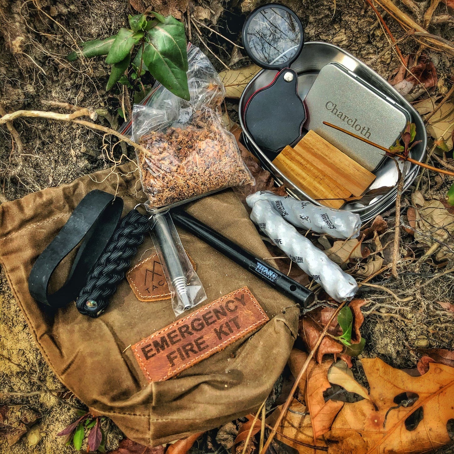 Titan Survival TACAMO 15-Piece Emergency Fire Kit - Angler's Pro Tackle & Outdoors