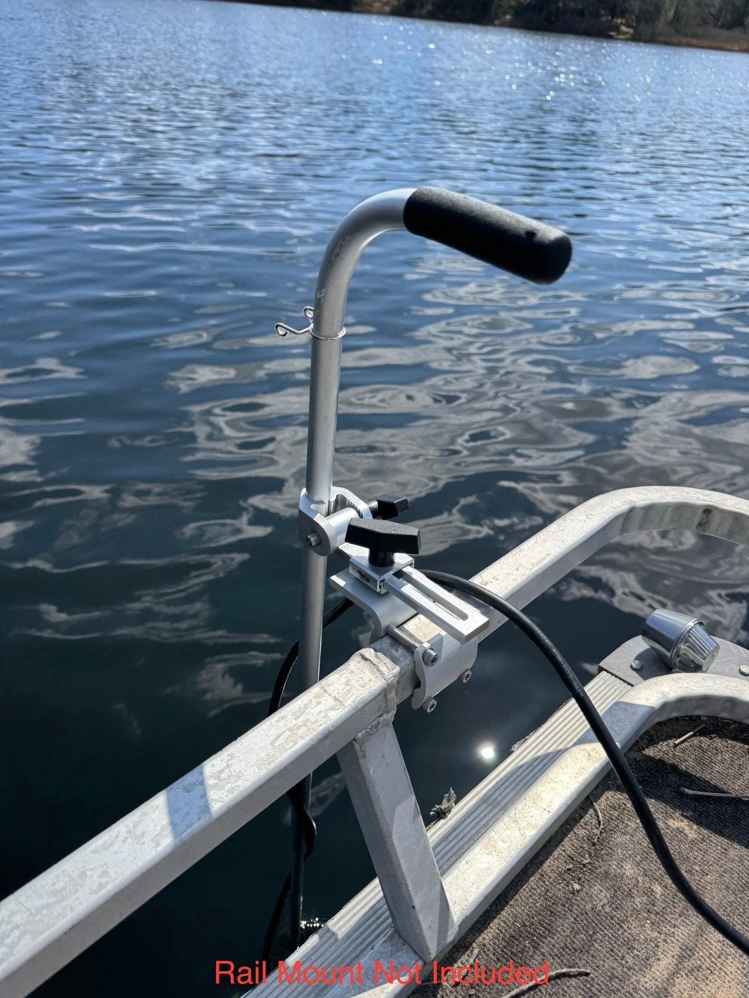 Tite - Lok Telescoping Transducer Pole w/ Handle, Speed Adapter & Gunnel Clamp - Angler's Pro Tackle & Outdoors