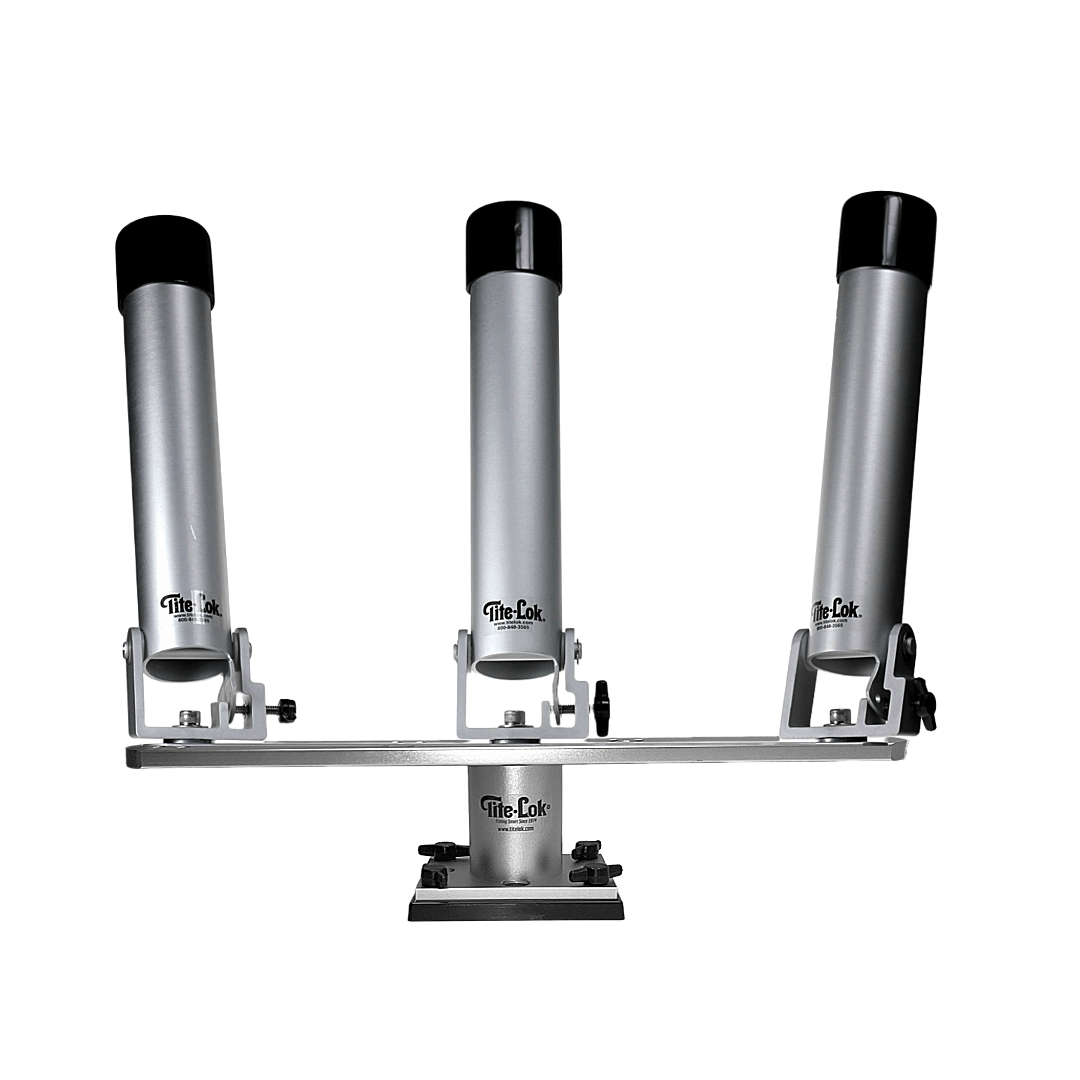 Tite - Lok Triple Deck Mount w/ Multi - Lok Rod Holders - Angler's Pro Tackle & Outdoors