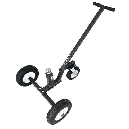 Tow Tuff TMD-800C Adjustable Solid Steel 800lb Capacity Trailer Dolly w/Caster