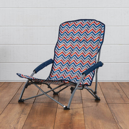 Picnic Time Tranquility Beach Chair with Carry Bag