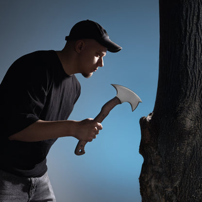 AncientSmithy Combat tomahawk "Barong" with polymer composite handle